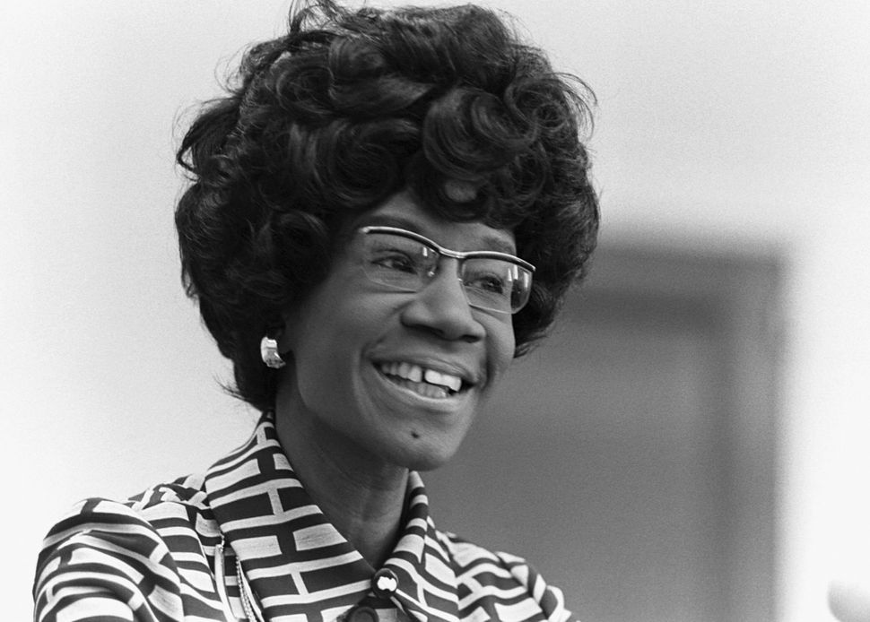 Rep. Shirley Chisholm (D-N.Y.) made history on a number of fronts, including becoming the first Black woman elected to Congre