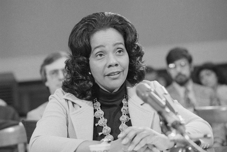 Coretta Scott King carried on her famed husband's fight for racial equality after his assassination in 1968, and also fought 