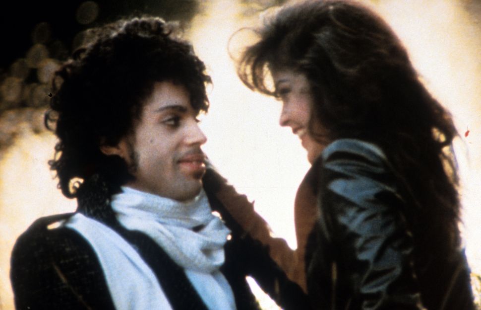 Prince with Apollonia Kotero in "Purple Rain."
