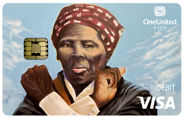 OneUnited Bank releases a Harriet Tubman debit card in honor of Black History Month.