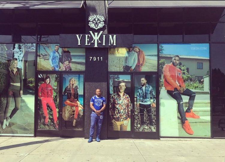 YeKim CEO Martez Malone at the Flagship Store in Los Angeles