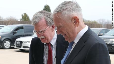 Mattis jokes to Bolton: &#39;I heard you&#39;re actually the devil incarnate&#39;