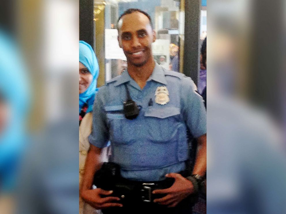 PHOTO: Police Officer Mohamed Noor poses for a photo at a community event welcoming him to the Minneapolis police force in a May 2016 handout image.