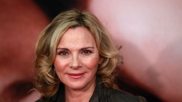 Actress Kim Cattrall arrives for the premiere of the film "The Five-Year Engagement" to begin the 2012 Tribeca Film Festival in New York, April 18, 2012. The premiere of the film starring Jason Segel and Blunt, by the same team behind "Forgetting Sarah Marshall," kicked off the festival which is entering its second decade with organizers promising a broader quality of films from all regions of the world. REUTERS/Lucas Jackson (UNITED STATES - Tags: ENTERTAINMENT) - GM1E84J0WKP01