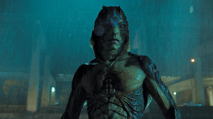 Doug Jones as the sea monster in &ldquo;The Shape of Water.&rdquo;&nbsp;