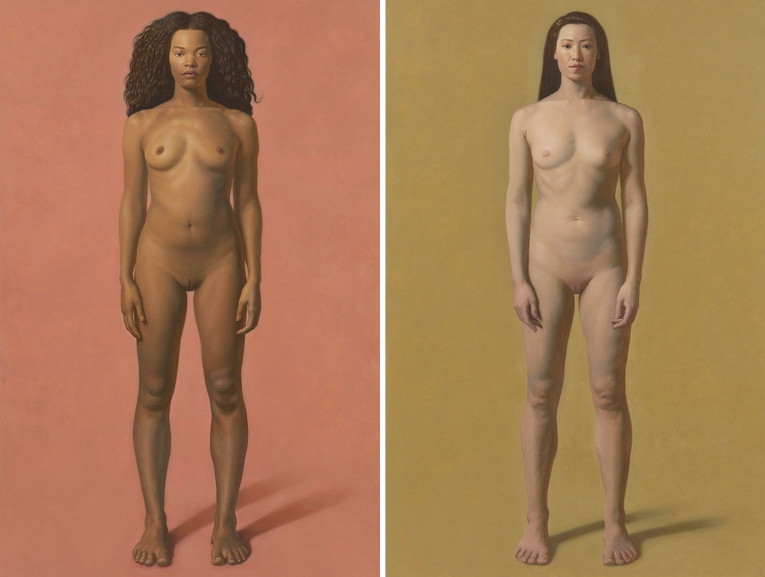 Left Woman #4, 2017 Right Woman #3, 2017