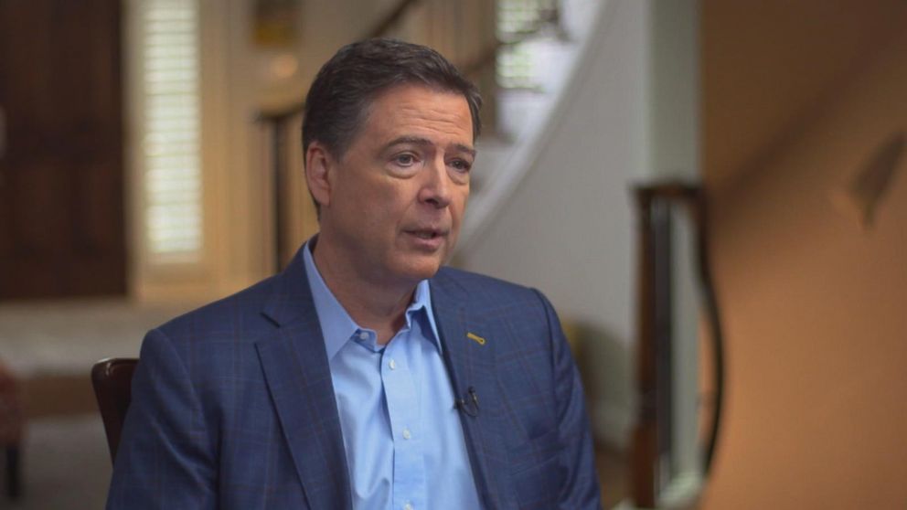 Loretta Lynch, the former attorney general, could not credibly take the lead on announcements about the Clinton email investigation, Comey told ABC News George Stephanopoulos.