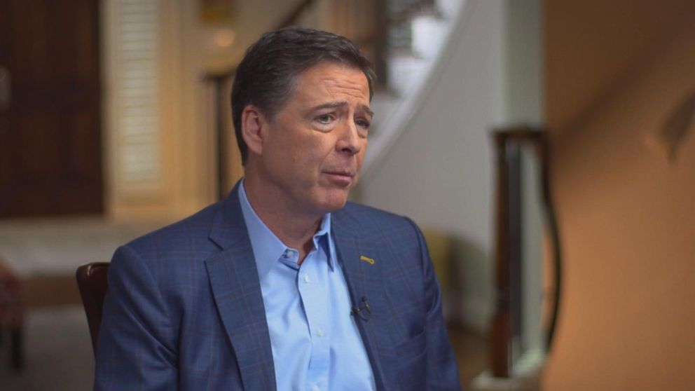 Comey told ABC News George Stephanopoulos in an exclusive interview that thinks the president would not fire special counsel Robert Mueller.