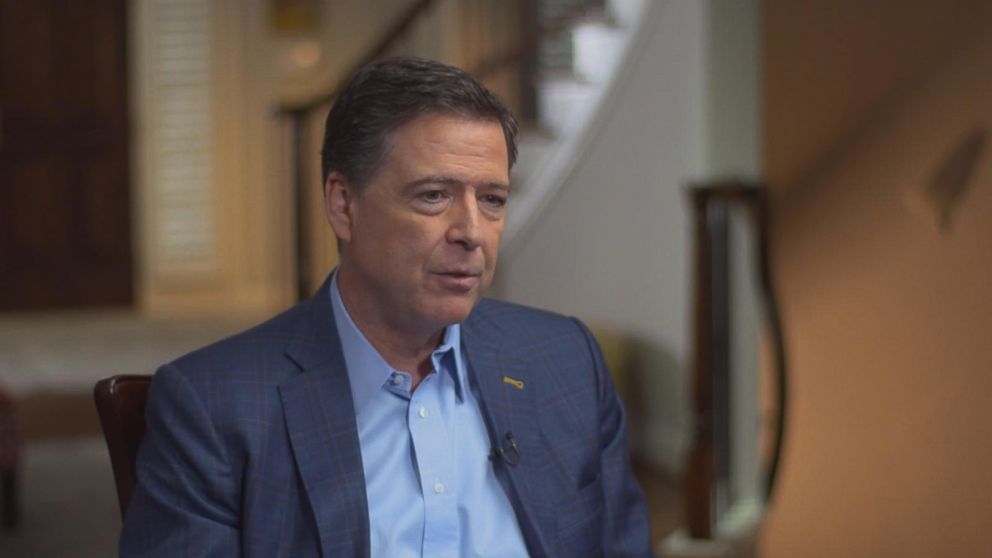 Former FBI director James Comey gave ABC News chief anchor George Stephanopoulos a strange answer.
