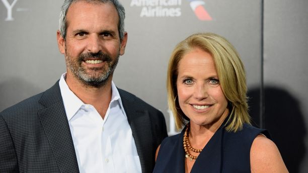 Katie Couric and husband John Molner attend the New York premiere of the film "Sully" in Manhattan, New York, U.S., September 6, 2016.