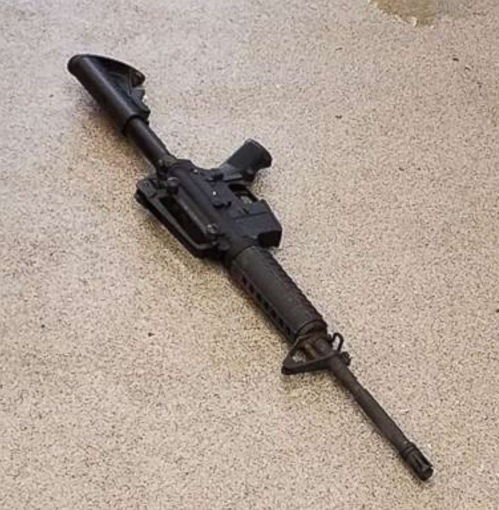 PHOTO: Metro Nashville Police Department released this photo of rifle used by gunman at Waffle House shooting near Nashville, Tenn., April 22, 2018.