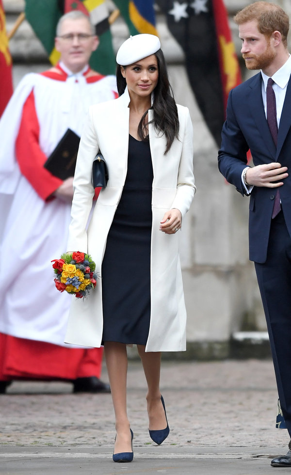 At the 2018 Commonwealth Day service at Westminster Abbey on March 12 in London.