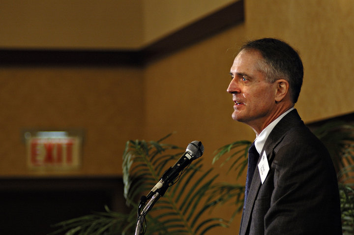 Jared Taylor at the 2006 American Renaissance conference.&nbsp;