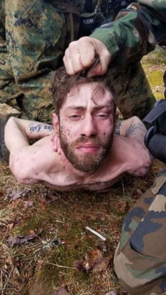 PHOTO: John Daniel Williams was arrested by Maine State Police on April 28, 2018, for allegedly shooting a sheriffs office corporal to death this week. He evaded authorities for four days.