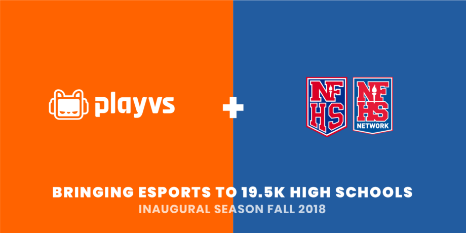 PlayVS and NFHS partnership (Image: PlayVS)