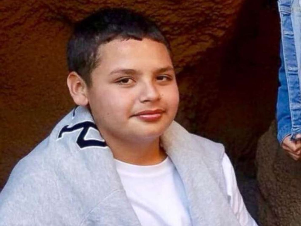 PHOTO: Jesse Hernandez, 13, who fell through a drainage pipe in Los Angeles, April 1, 2018, is seen in this undated photo released by the Los Angeles Fire Department.