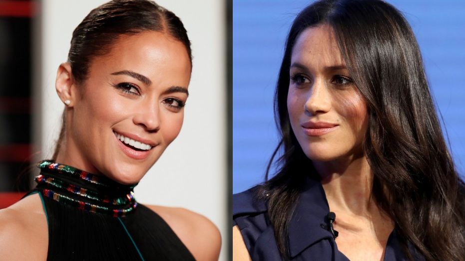 Actress Paula Patton revealed that Meghan Markle helped her make her 2005 wedding invitations. 