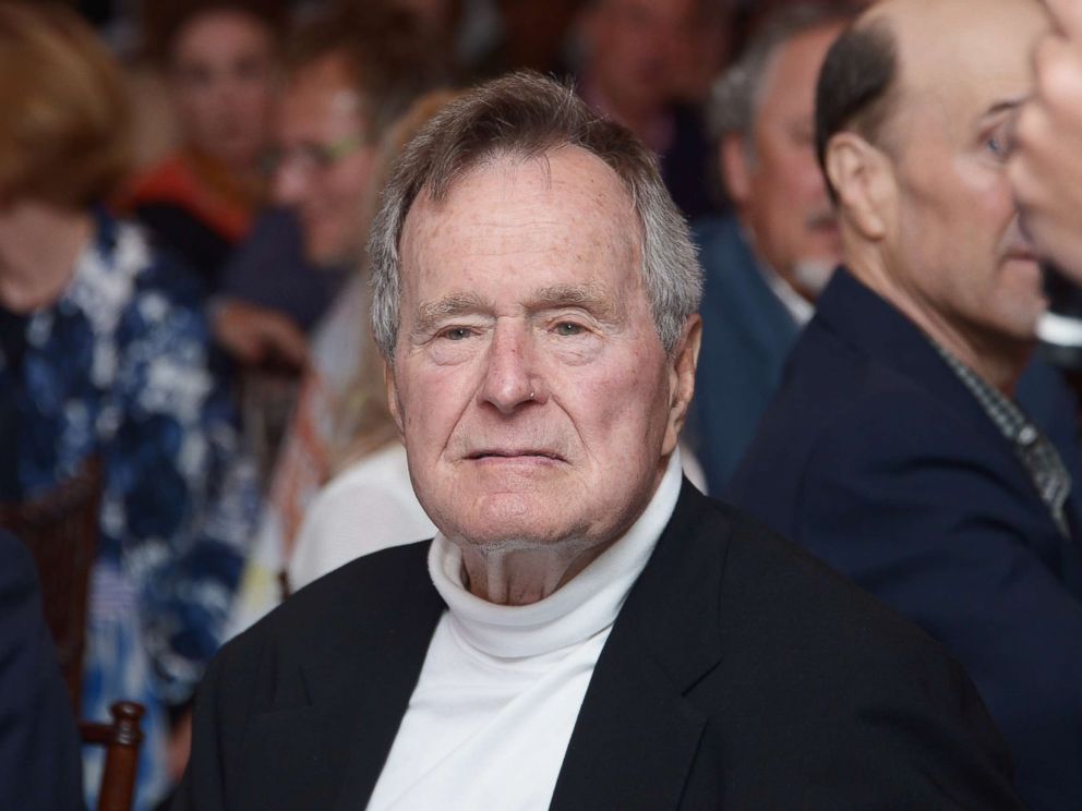 PHOTO: Former President George H.W. Bush celebrates his 88th birthday on June 12, 2012 in Kennebunkport, Maine.