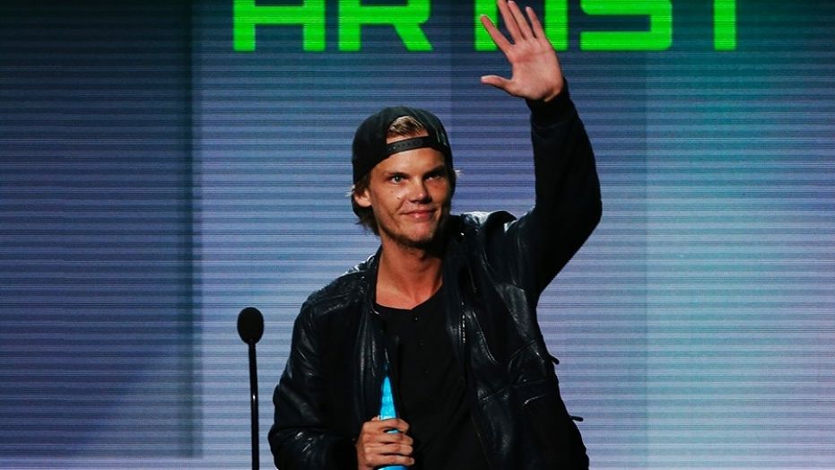 Avicii accepts the favorite electronic dance music artist award at the 41st American Music Awards in Los Angeles, California November 24, 2013.