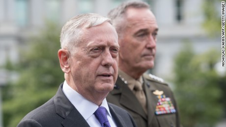 Mattis says US hasn&#39;t ruled out military action against Assad