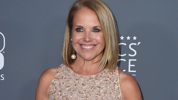 In this Jan. 11, 2018 file photo, Katie Couric poses in the press room at the 23rd annual Critics' Choice Awards in Santa Monica, Calif.  NBC is bringing back Katie Couric to co-host the opening ceremony of the Winter Olympics next month. She will be co-host with Mike Tirico, who is replacing Bob Costas as prime-time host of the games. The ceremony will take place in South Korea on Feb. 9.