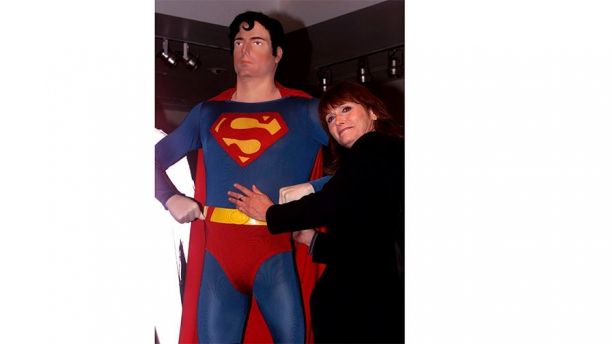 The Movie" at the Warner Bros. studio museum in Burbank May 1, 2001. Kidder portrayed Lois Lane in the film which also starred Christopher Reeve as Superman. Warner Bros. brought the cast together for the release of the film on DVD.FSP/BK - RP2DRIKHYFAA