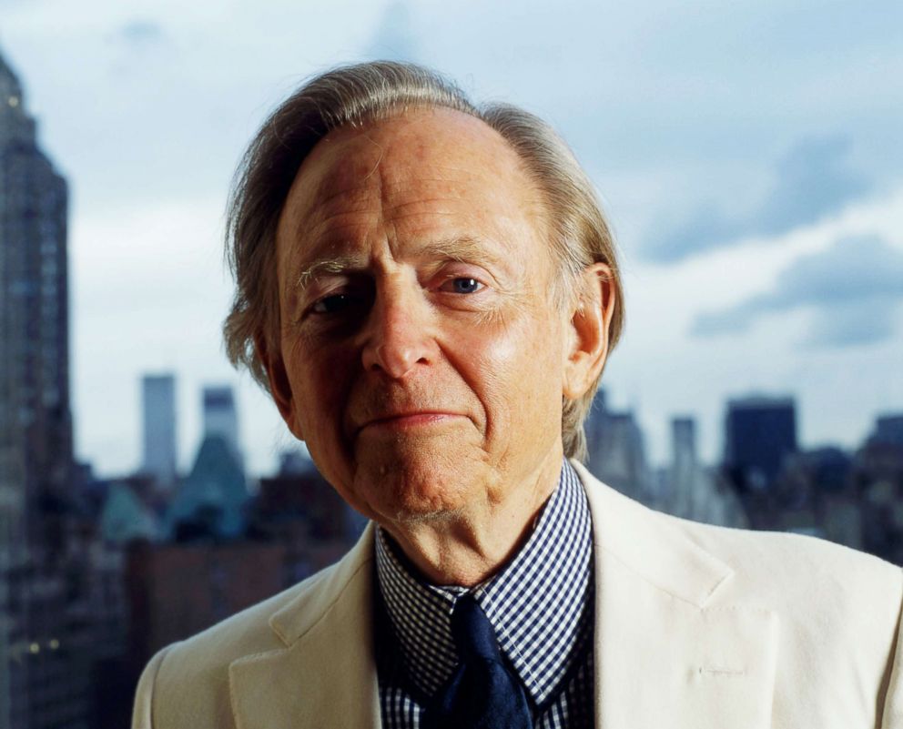 PHOTO: Author Tom Wolfe in his Upper East-Side apartment, New York City, Oct. 21, 2004.