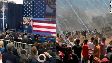 Jerusalem and Gaza -- A world apart 