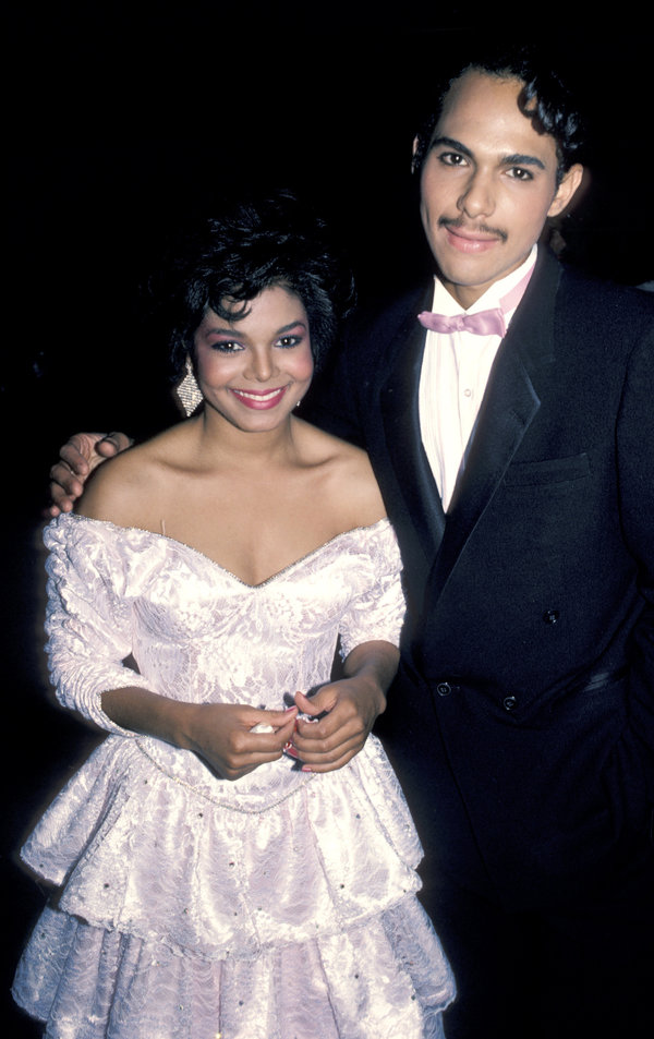 With&nbsp;James Debarge at 12th annual American Music Awards in Los Angeles.