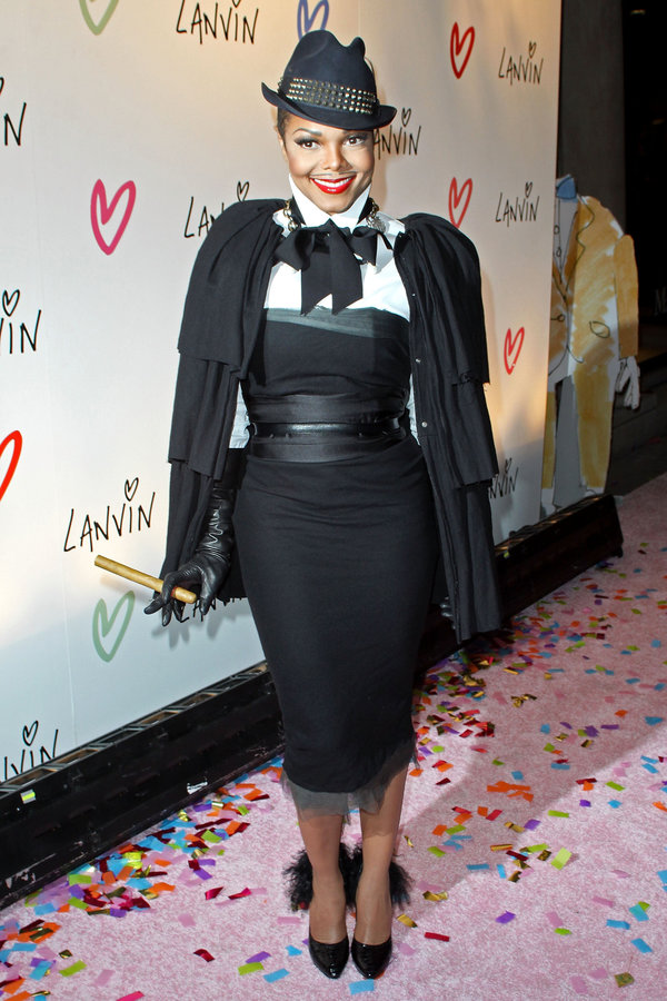 At&nbsp;the Halloween Extravaganza at Lanvin boutique in New York City.