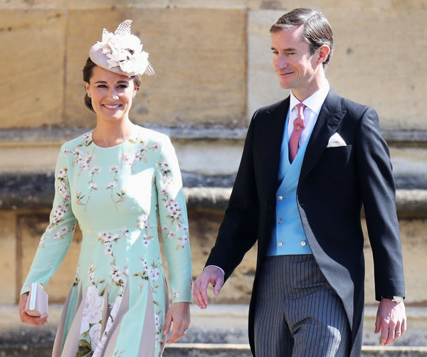 Pippa Middleton and James Matthews.