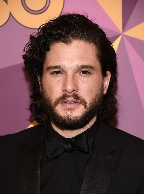 Jon Snow may know nothing, but Kit Harington knows how to rock his curly hair.&nbsp;
