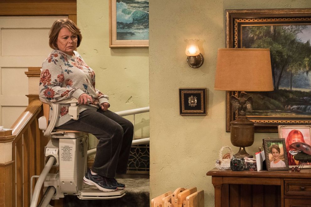 PHOTO: Roseanne Barr is pictured in the episode Roseanne Gets the Chair on Roseanne. 