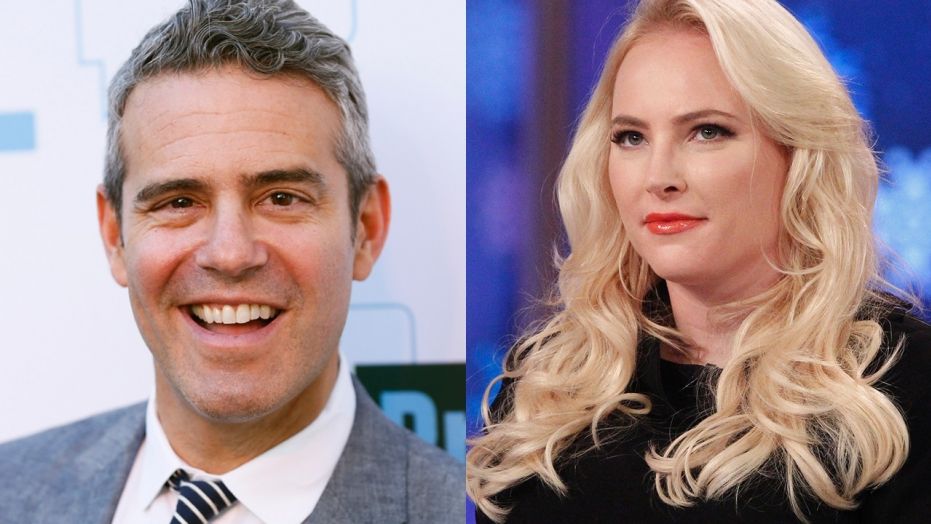 Bravo's Andy Cohen talks about his friendship with "View" host Meghan McCain despite being on the opposite ends of the political spectrum.