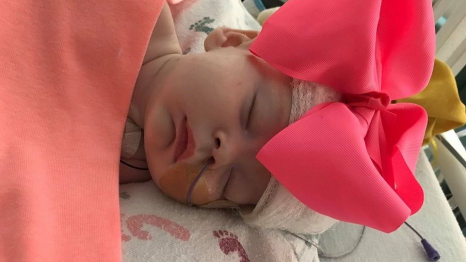 McKenna Hovenga is breathing on her own for the first time in weeks after she was severely injured by an overthrown softball.