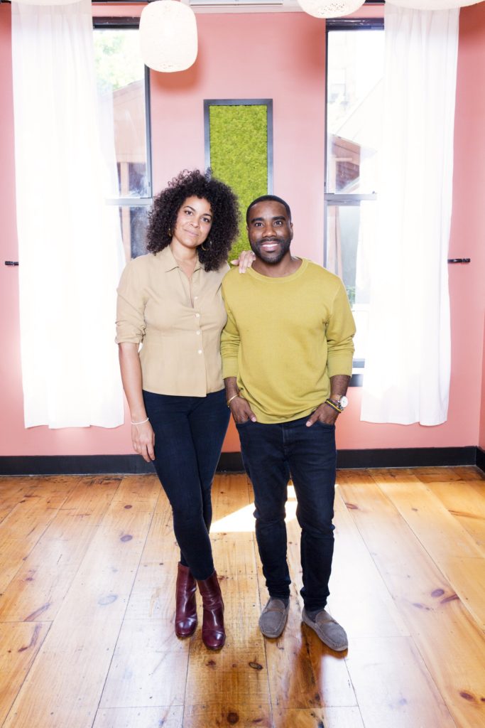 Co-Founders of Wellness Space and Cafe, Elisa Shankle and Damien Hall (Image: Healhaus)