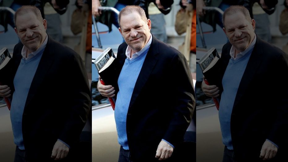 Film producer Harvey Weinstein arrives at the 1st Precinct in Manhattan in New York, U.S., May 25, 2018.