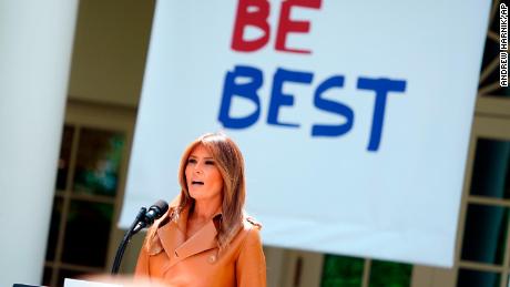 Melania Trump unveils her platform, tells kids to &#39;Be Best&#39;