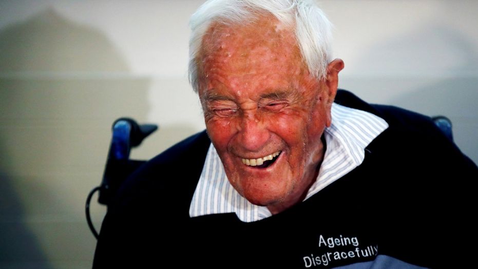 David Goodall, 104, spoke at a news conference a day before he took his own life in assisted suicide, in Basel, Switzerland.