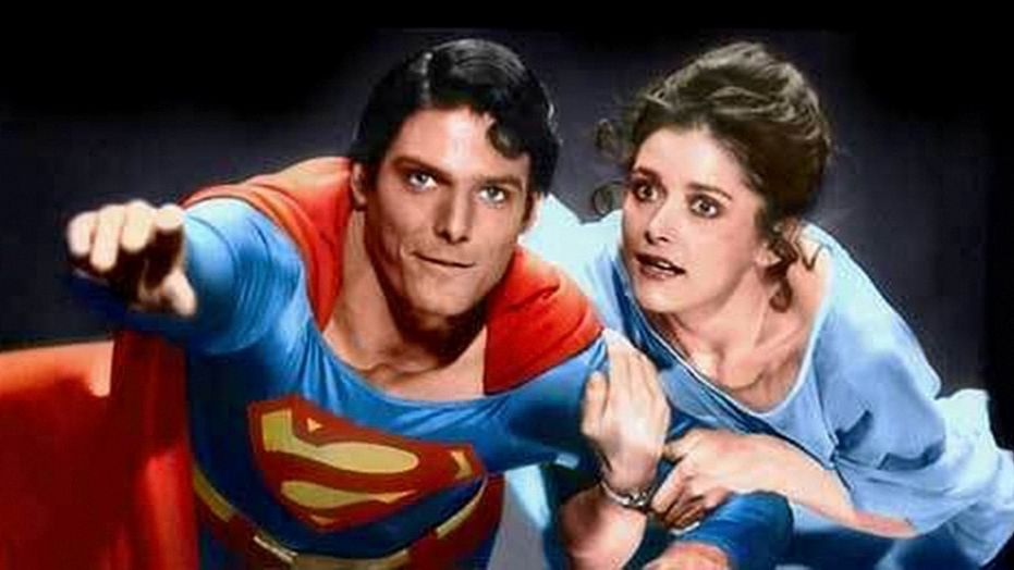 Actress Margot Kidder shown in scene from the 1978 movie "Superman" with Christopher Reeve. The actress died on Sunday at age 69.