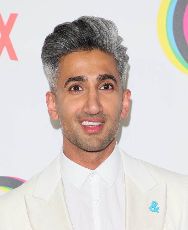 "Queer Eye" star Tan France is always rocking his signature salt-and-pepper 'do,&nbsp;with plenty of volume on top and clean,