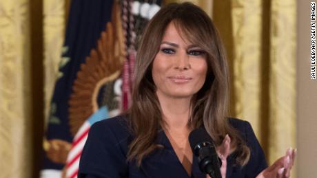 Melania Trump says she is &#39;feeling great&#39; after kidney procedure 