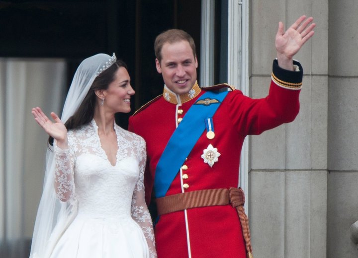 Prince William -- sans a wedding ring -- on his wedding day on April 29, 2011.