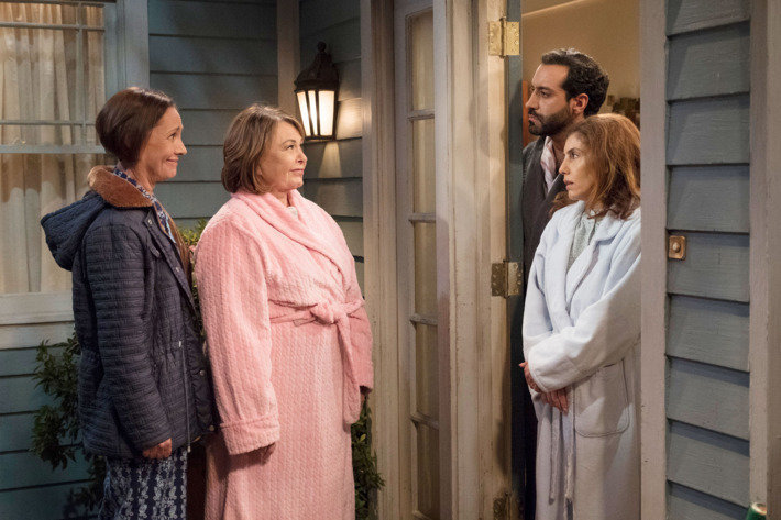 On Episode 7, Roseanne and her sister, Jackie, react to Muslim neighbors moving in.