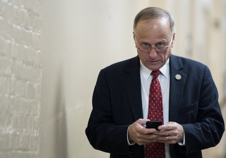 Rep. Steve King (R-Iowa) has a long history of making comments and sending tweets that borrow from white nationalist sentimen