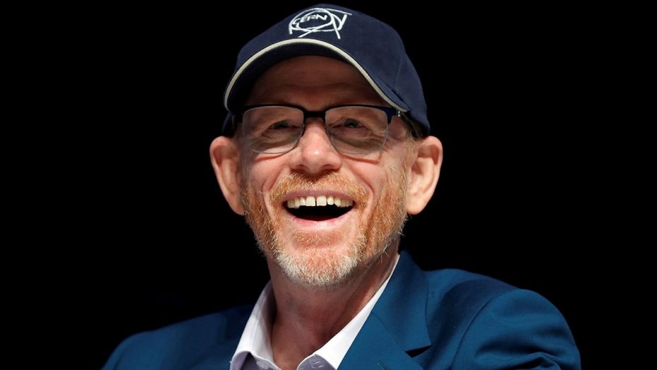 Ron Howard had a question on his mind about President Trump's famous slogan.