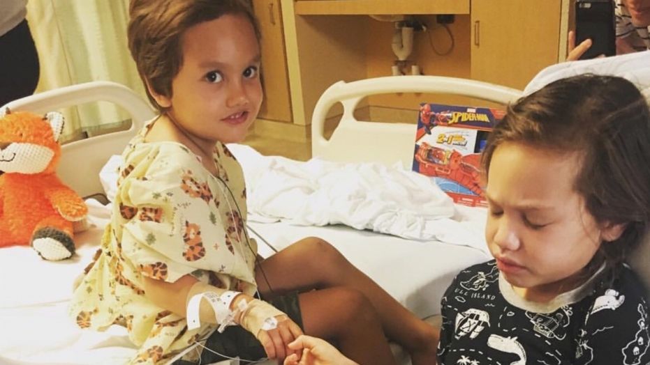 Kalea, 6, was diagnosed with a cancerous brain tumor two weeks before her younger brother received a diagnosis of his own.
