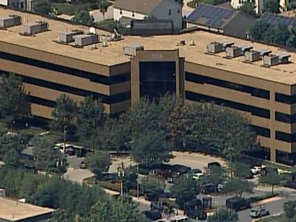 PHOTO: An office building at 888 Bestgate Road in Annapolis, Md., is pictured after reports of a shooting on June 28, 2018.