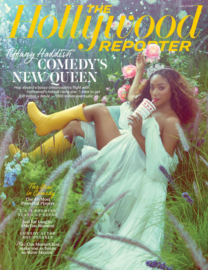 Tiffany Haddish covers The Hollywood Reporter.&nbsp;
