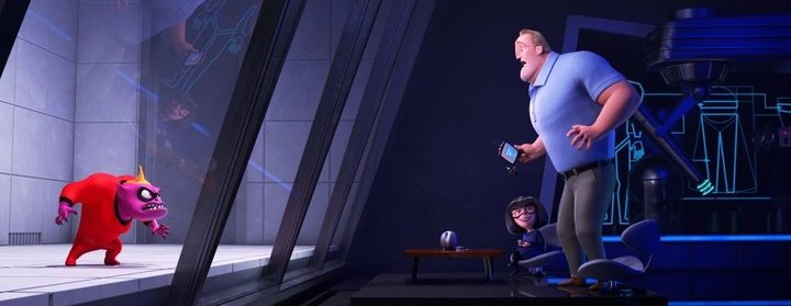Jack-Jack shows&nbsp;Dad&nbsp;his monster mode in "Incredibles 2."